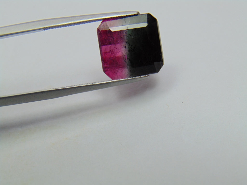 8.15ct Tourmaline Bicolor 12x11mm