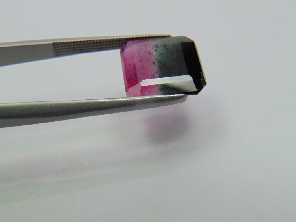 8.15ct Tourmaline Bicolor 12x11mm