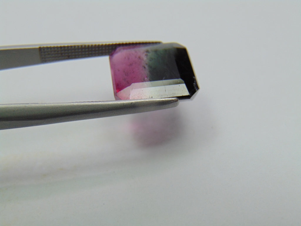 8.15ct Tourmaline Bicolor 12x11mm