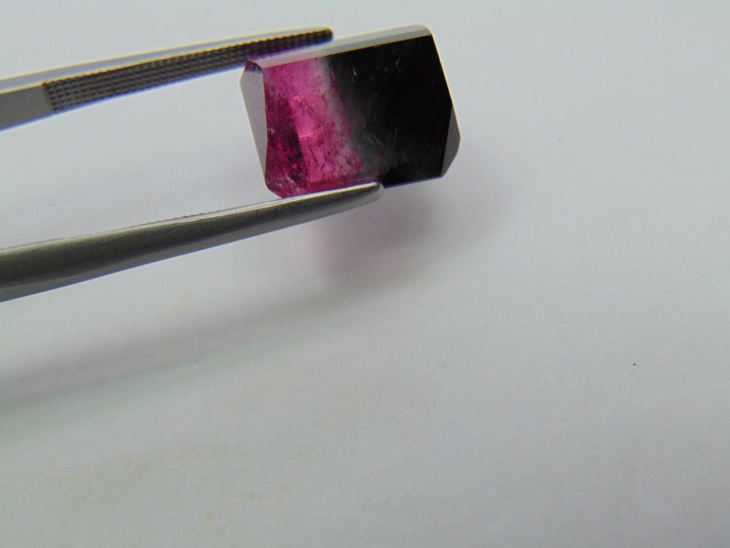 8.15ct Tourmaline Bicolor 12x11mm