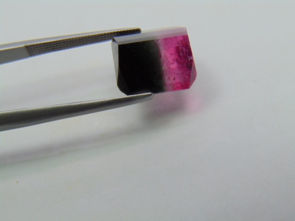 8.15ct Tourmaline Bicolor 12x11mm