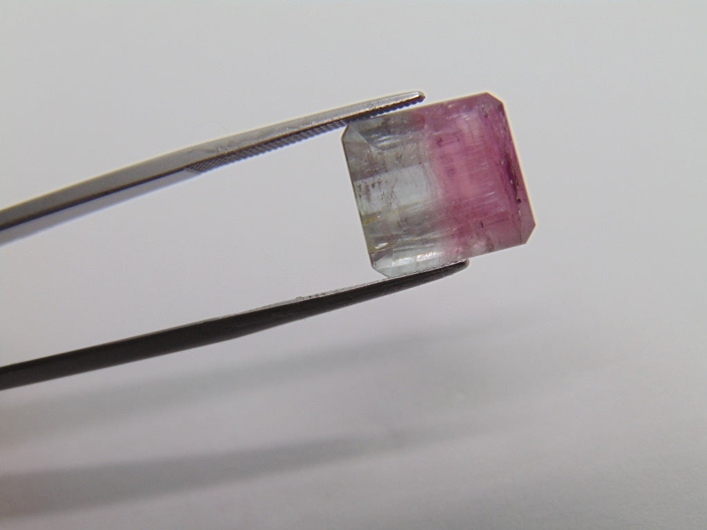 10.40ct Tourmaline Bicolor 12x11mm