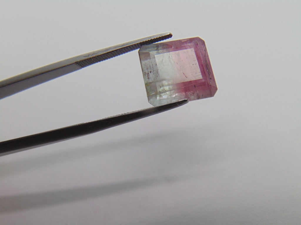 10.40ct Tourmaline Bicolor 12x11mm