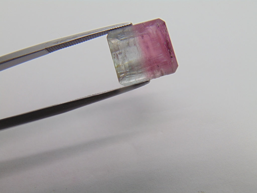 10.40ct Tourmaline Bicolor 12x11mm