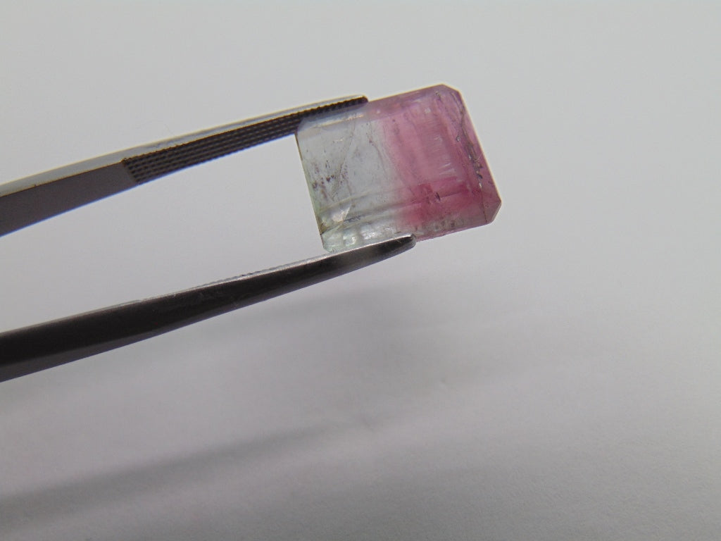 10.40ct Tourmaline Bicolor 12x11mm