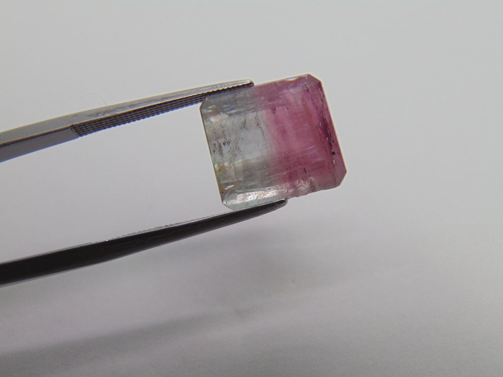 10.40ct Tourmaline Bicolor 12x11mm