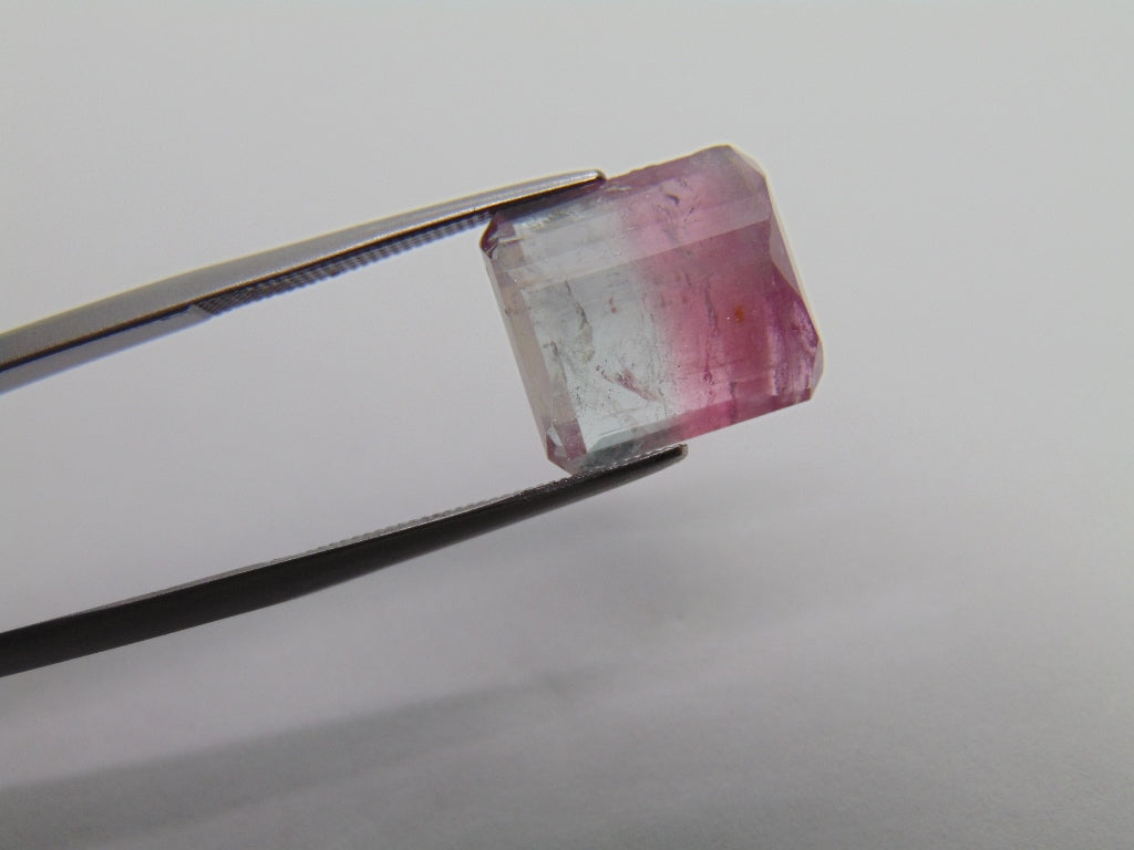 10.40ct Tourmaline Bicolor 12x11mm