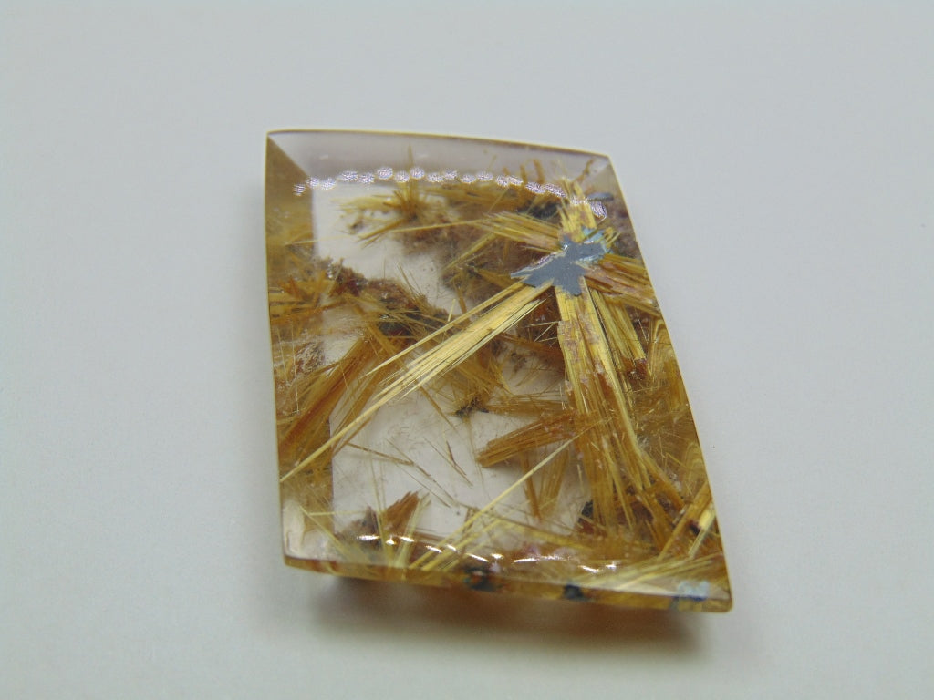 81.10ct Rutile 42x30mm