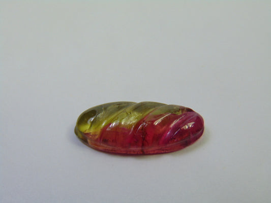 10.60ct Tourmaline Bicolor 23x9mm