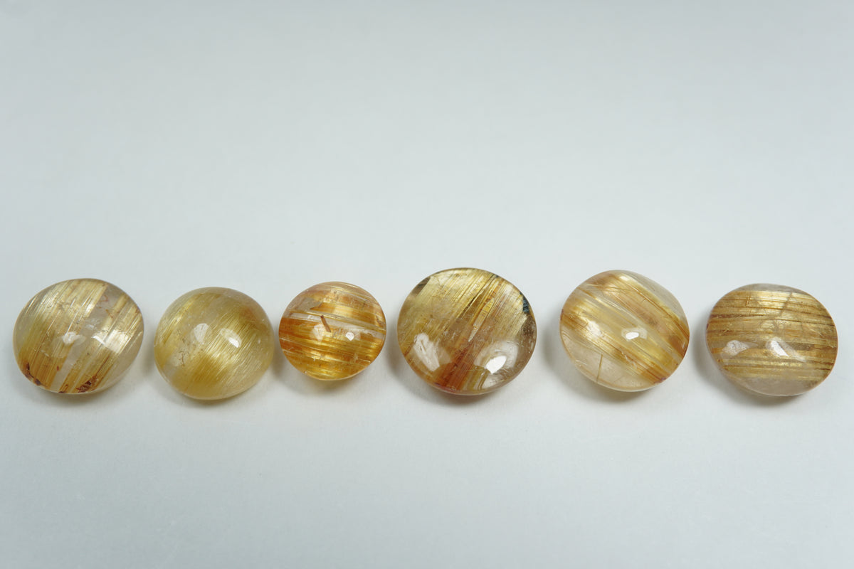 14.95ct Rutile 7mm to 9mm