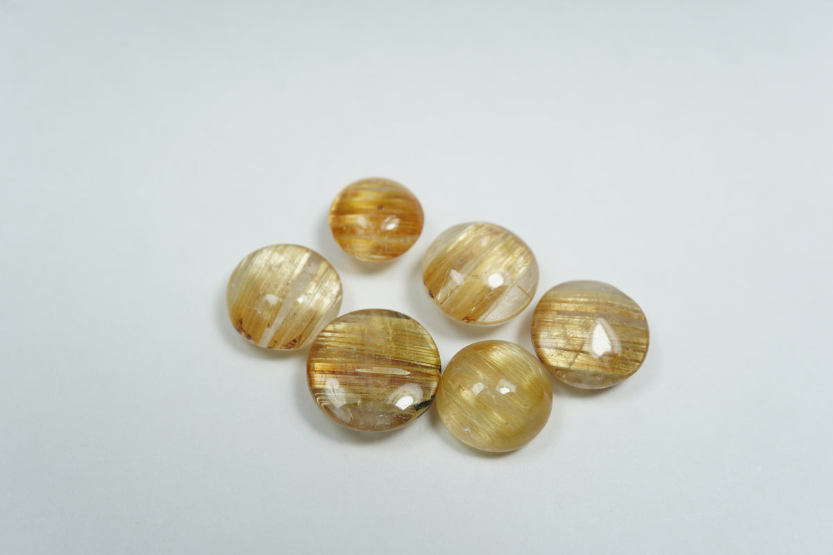 14.95ct Rutile 7mm to 9mm