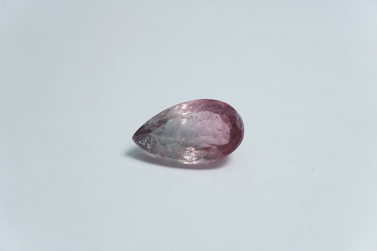 4.40ct Tourmaline bicolor 13x8mm