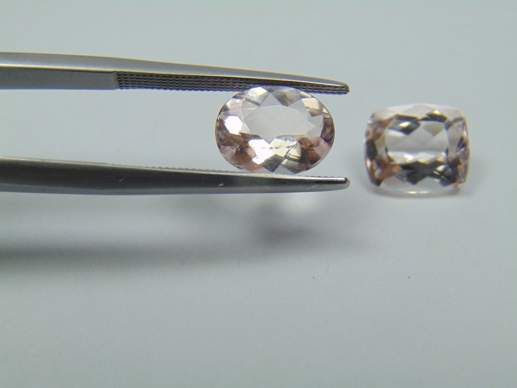 4.20ct Morganite 9x7mm