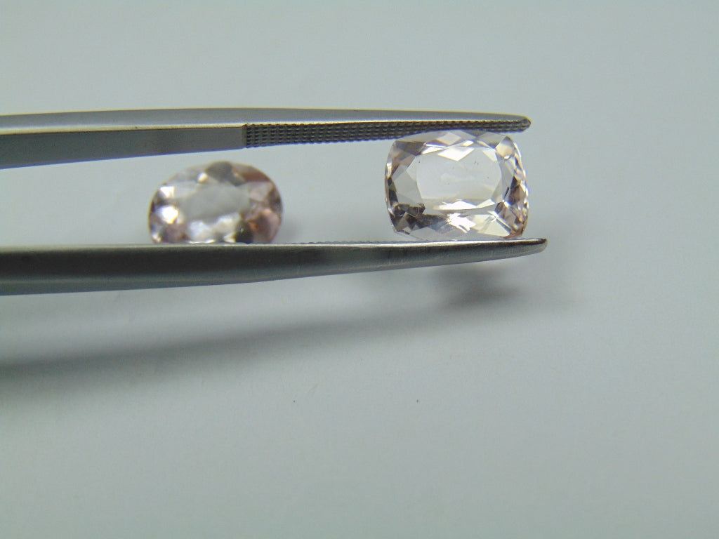 4.20ct Morganite 9x7mm