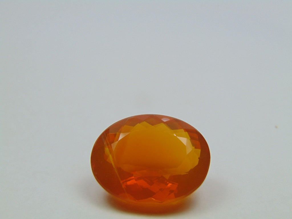 17ct  Fire Opal 21x17mm