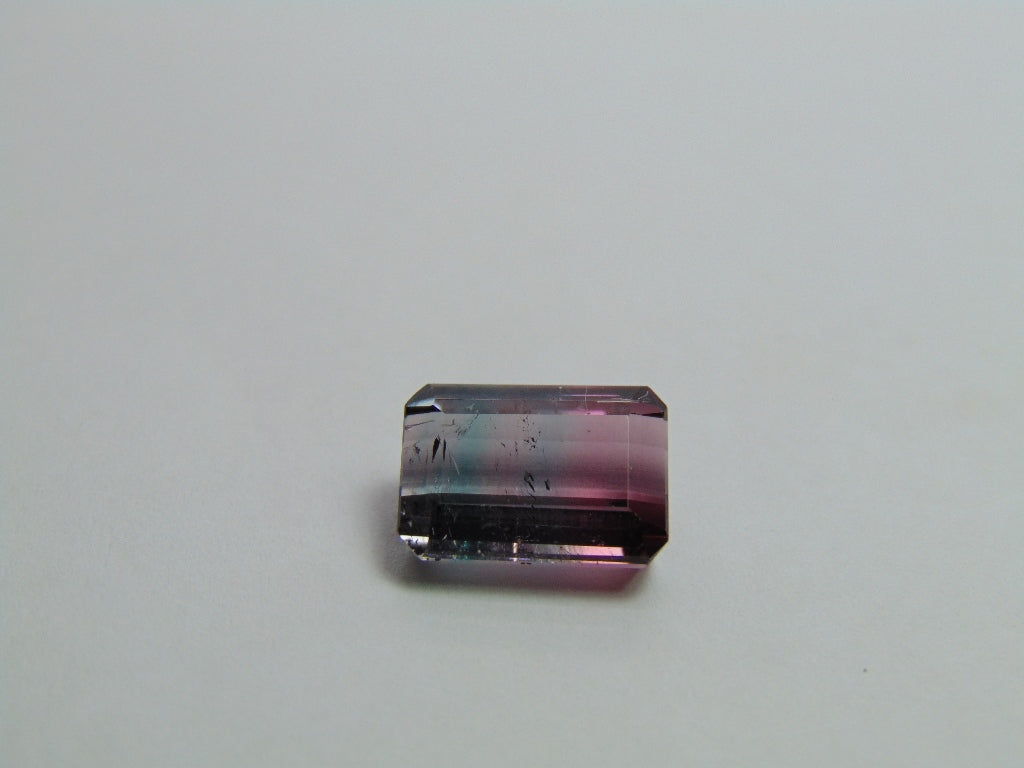 6.80ct Tourmaline Bicolor 12x9mm