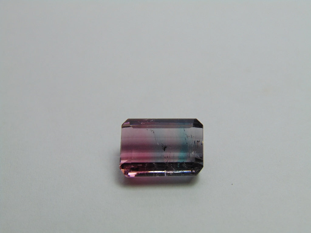 6.80ct Tourmaline Bicolor 12x9mm