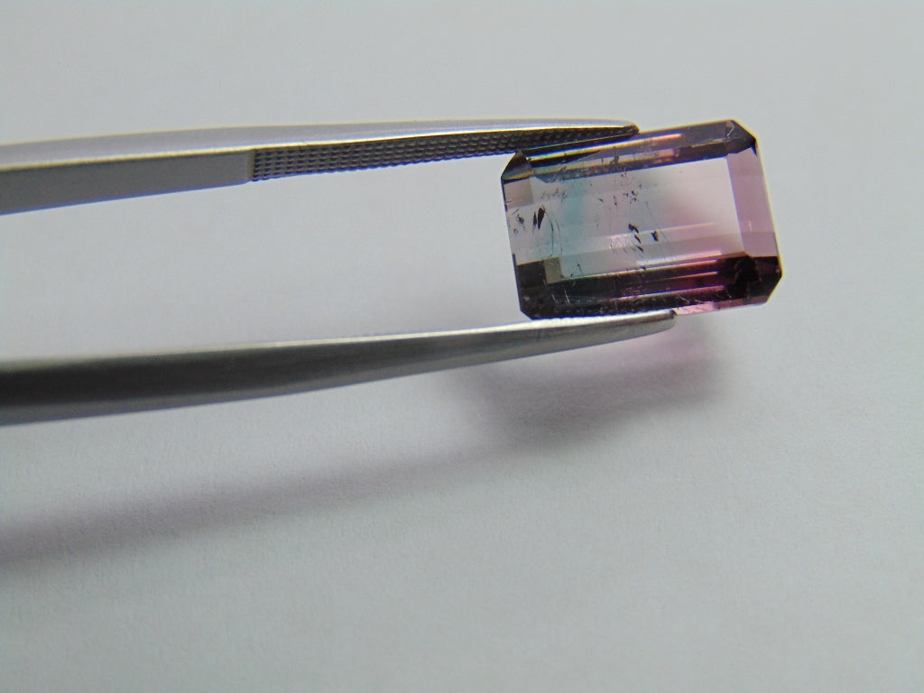 6.80ct Tourmaline Bicolor 12x9mm