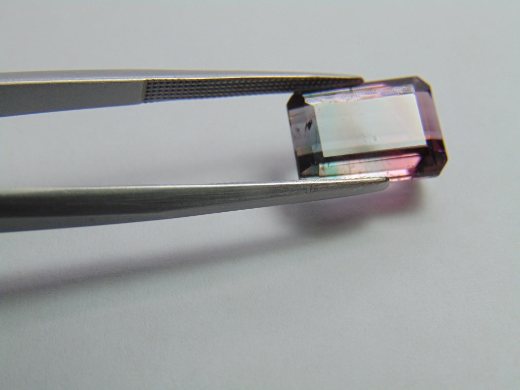 6.80ct Tourmaline Bicolor 12x9mm