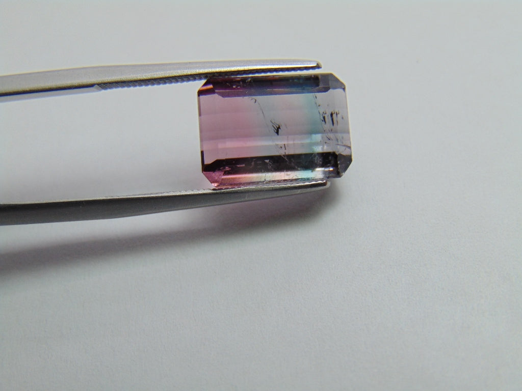 6.80ct Tourmaline Bicolor 12x9mm