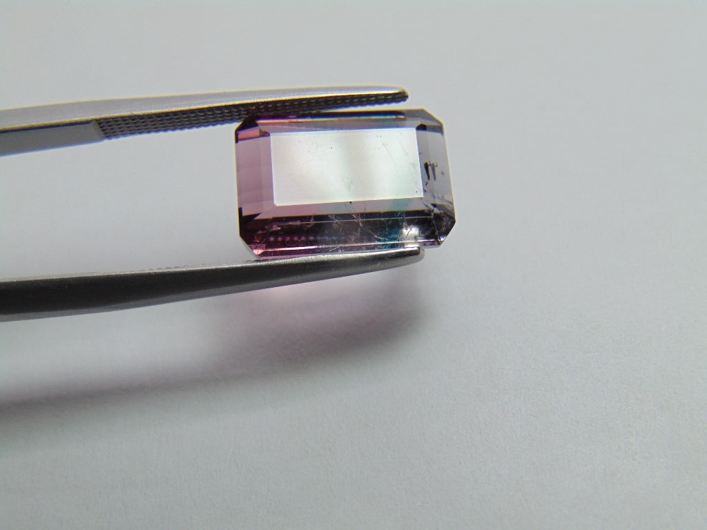 6.80ct Tourmaline Bicolor 12x9mm