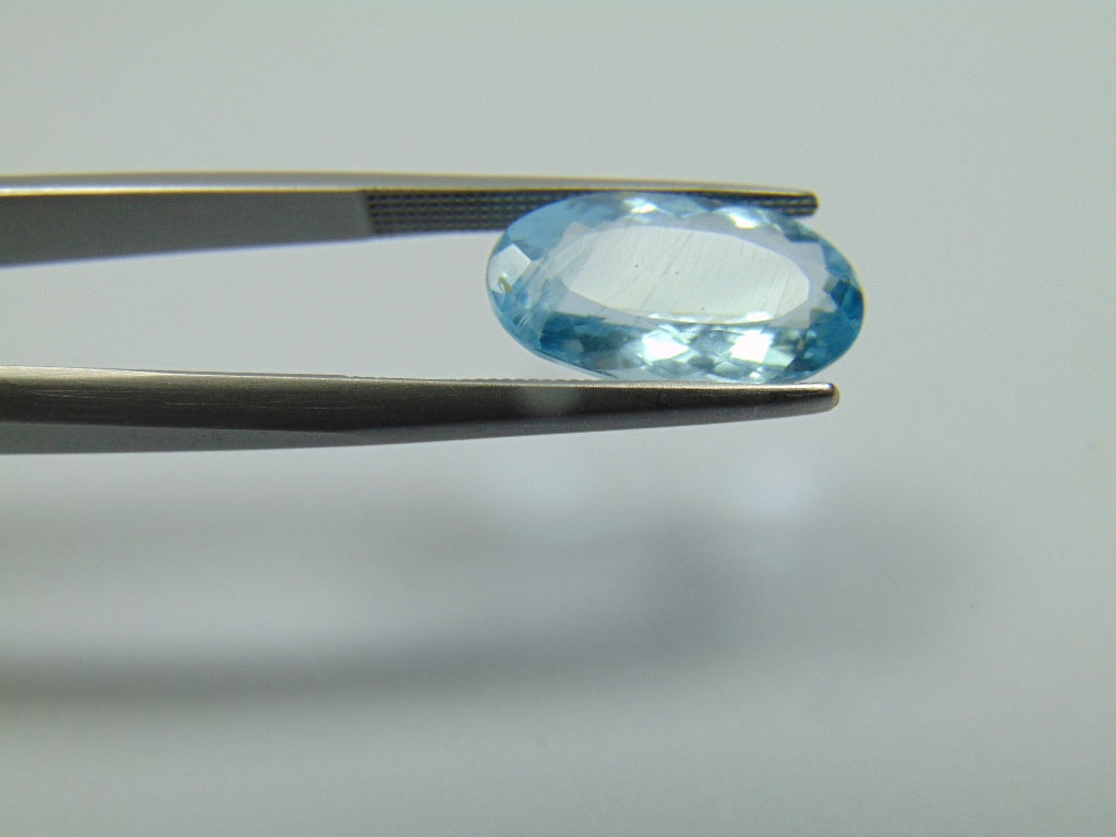 5.50ct Aquamarine with Needle 15x8mm