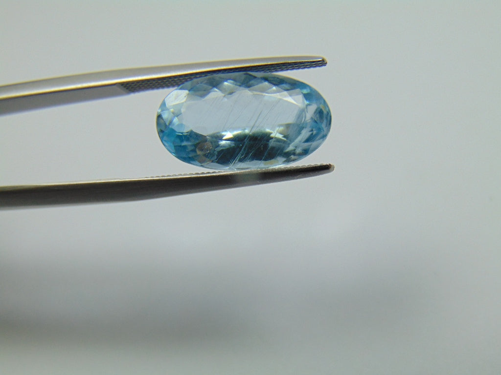 5.50ct Aquamarine with Needle 15x8mm
