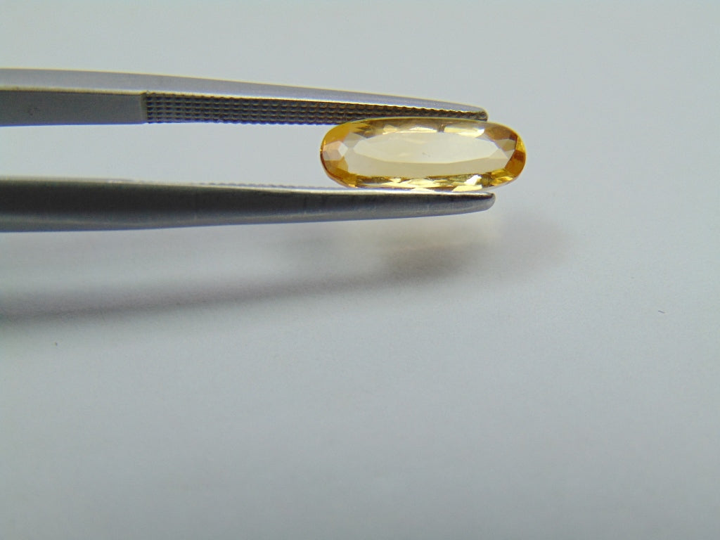 1.52ct Imperial Topaz 11x4mm