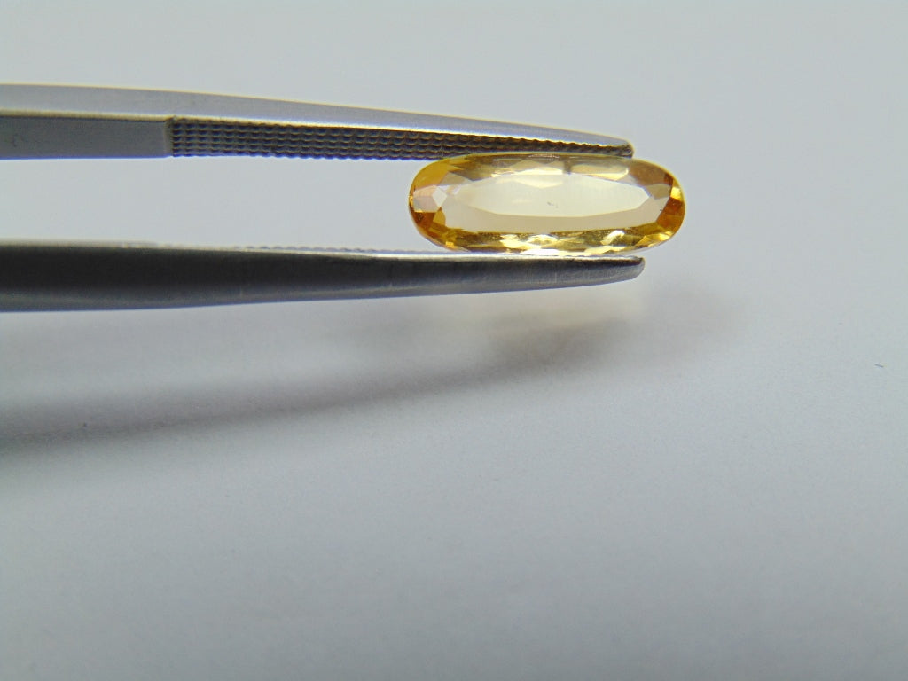 1.52ct Imperial Topaz 11x4mm