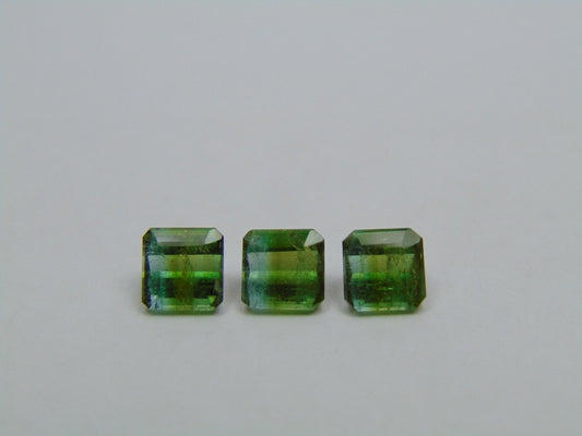 4.25ct Tourmaline Bicolor 6mm