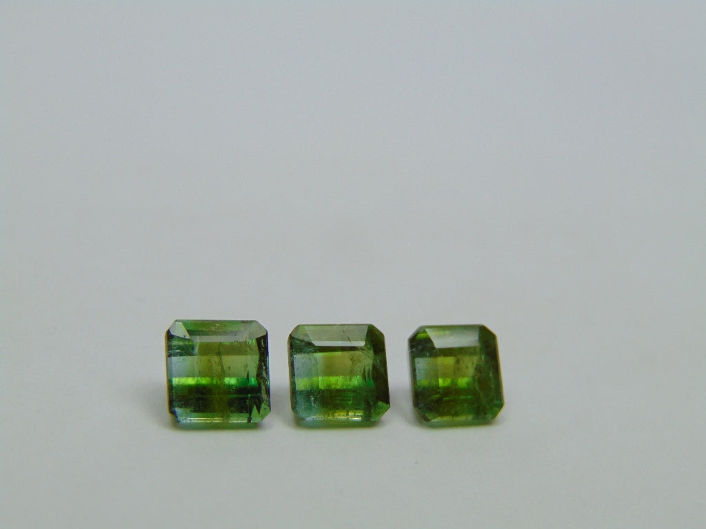 4.25ct Tourmaline Bicolor 6mm