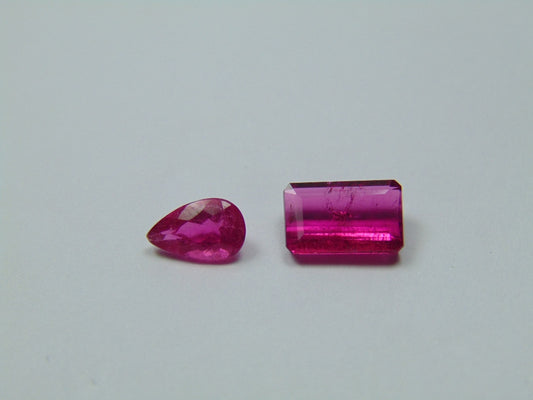 2.90ct Tourmaline Pink 8x5mm 10x6mm