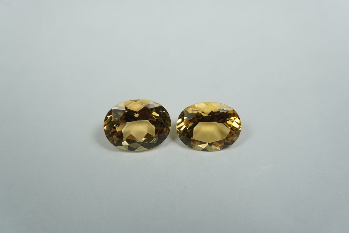 3.68ct Beryls 9x7mm