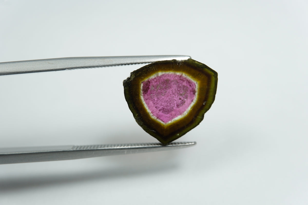 5.43ct Watermelon tourmaline 14x12mm