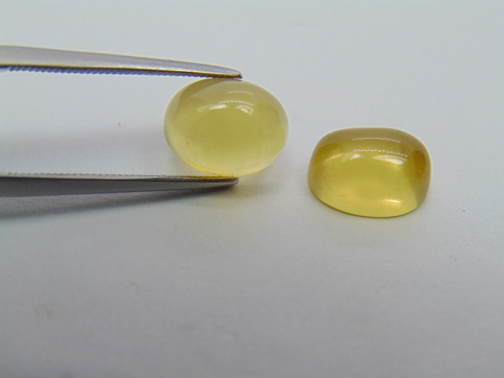 6.25ct Beryl Pair 10x8mm