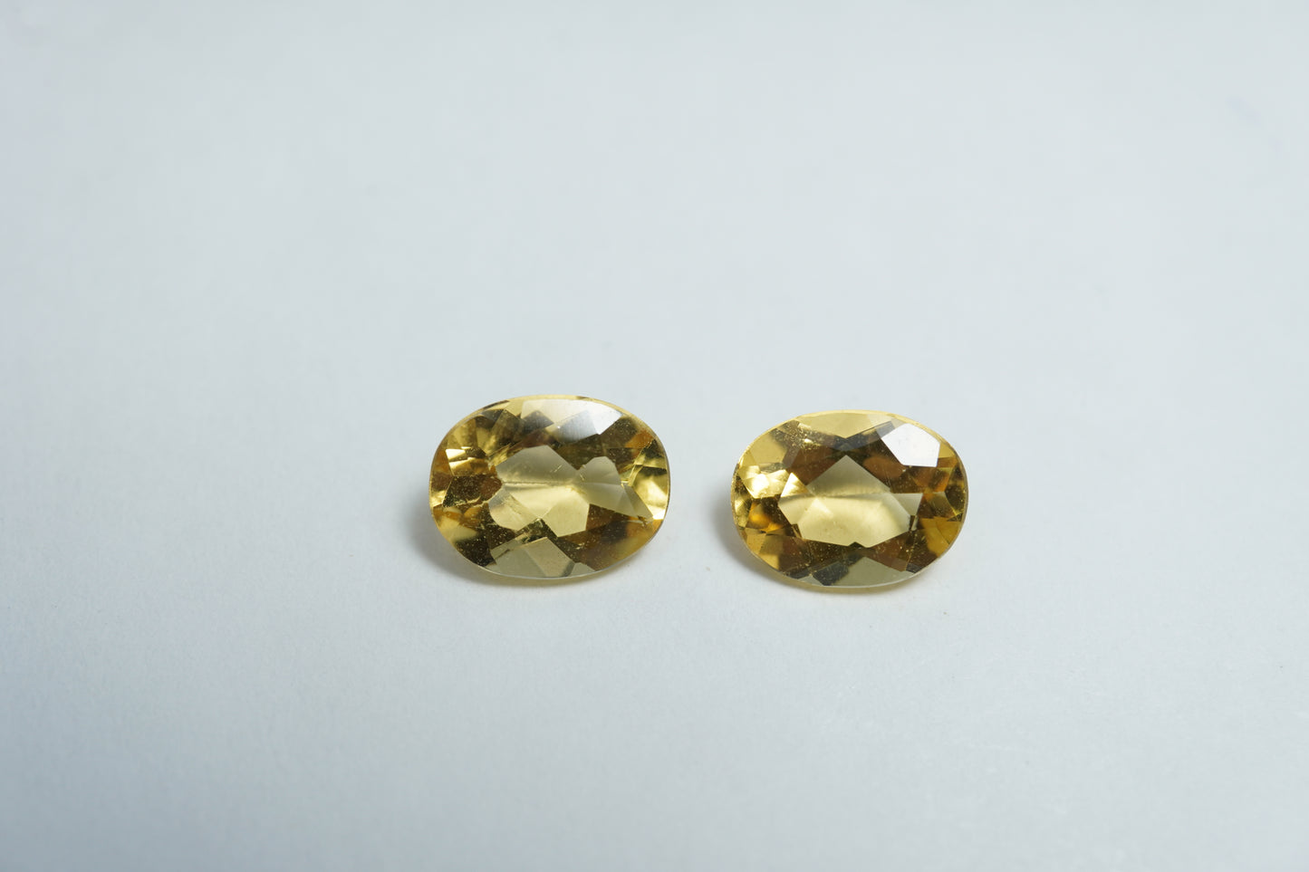 2.14ct Beryl pair 8x6mm