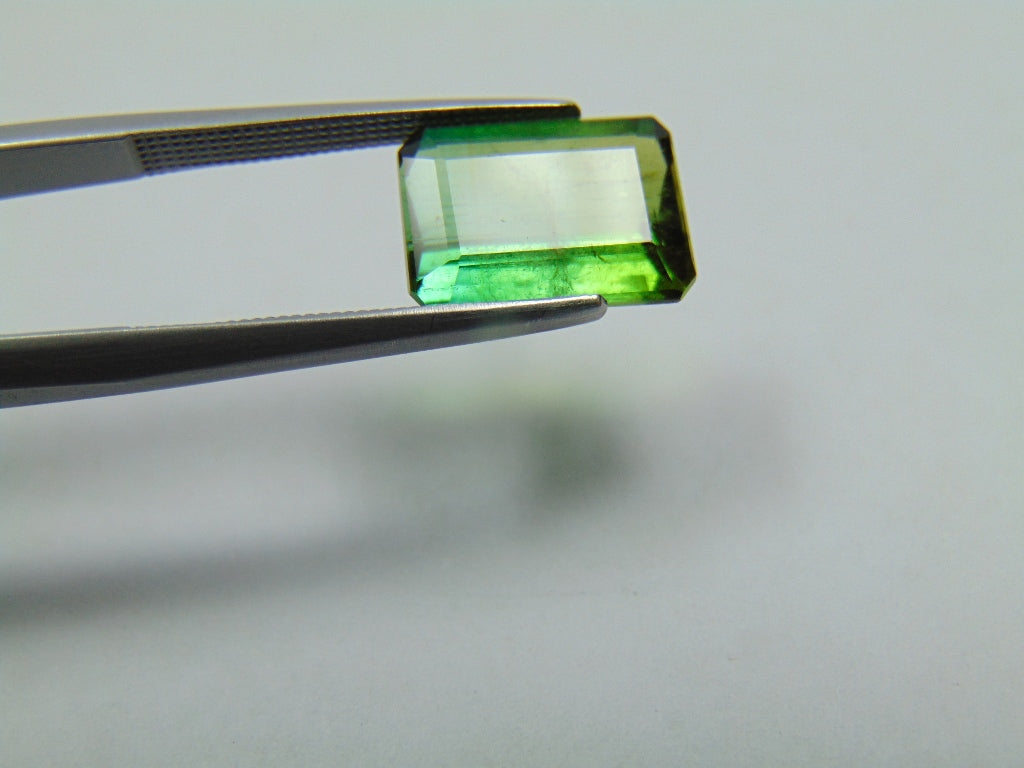 4.35ct Tourmaline Bicolor 11x8mm