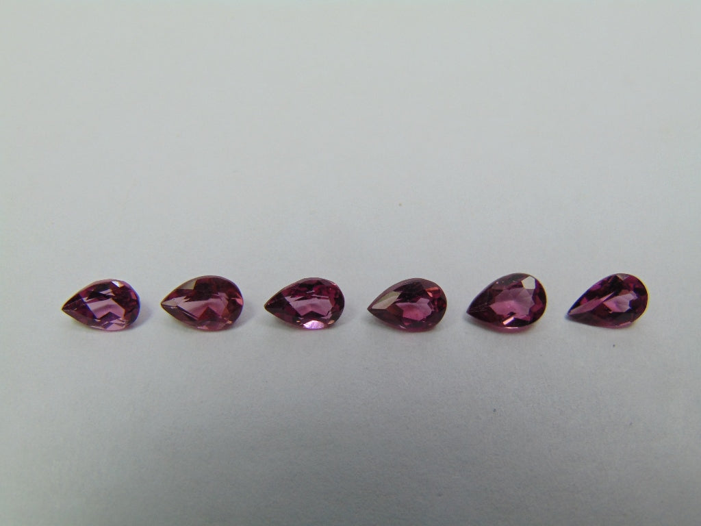 2.90ct Rhodonite Calibrated 6x4mm