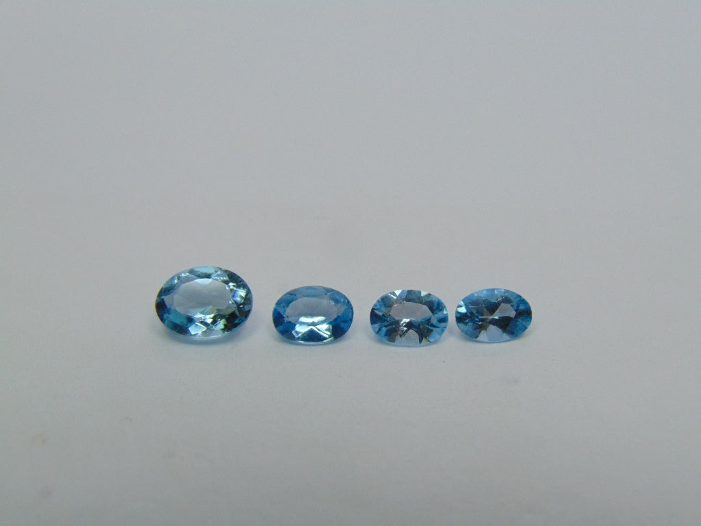 4.80ct Topaz 9x7mm 7x5mm