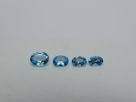 4.80ct Topaz 9x7mm 7x5mm