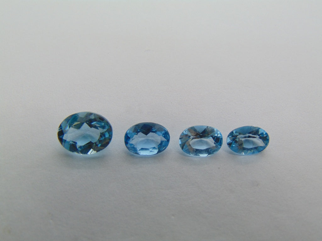 4.80ct Topaz 9x7mm 7x5mm