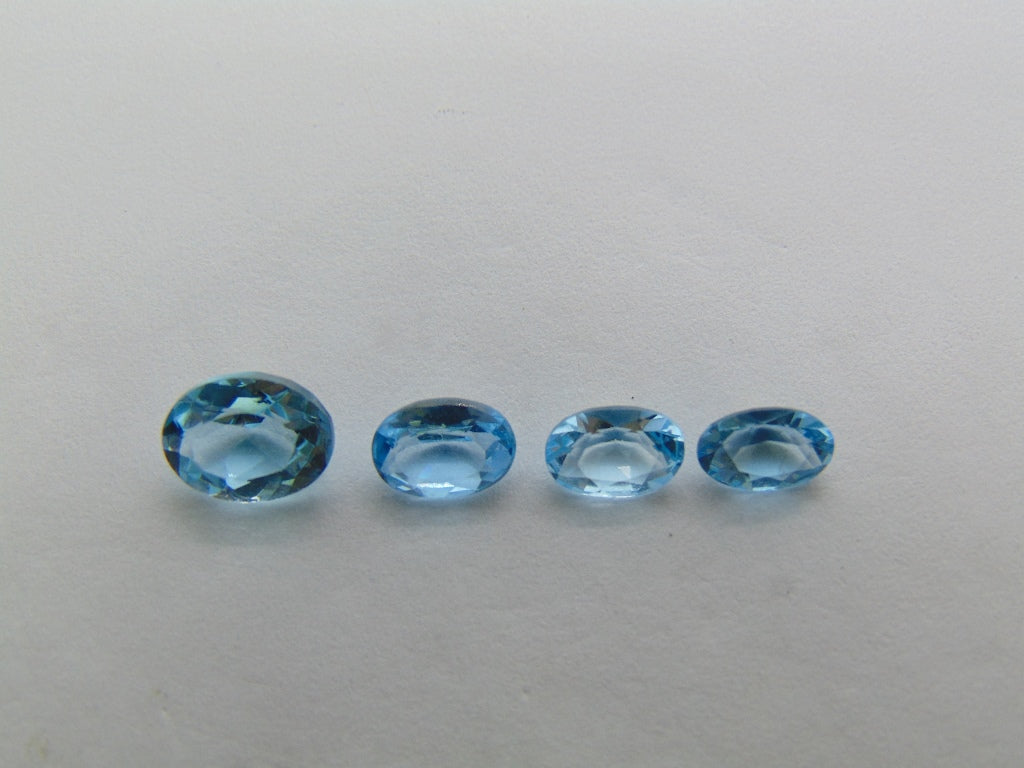 4.80ct Topaz 9x7mm 7x5mm