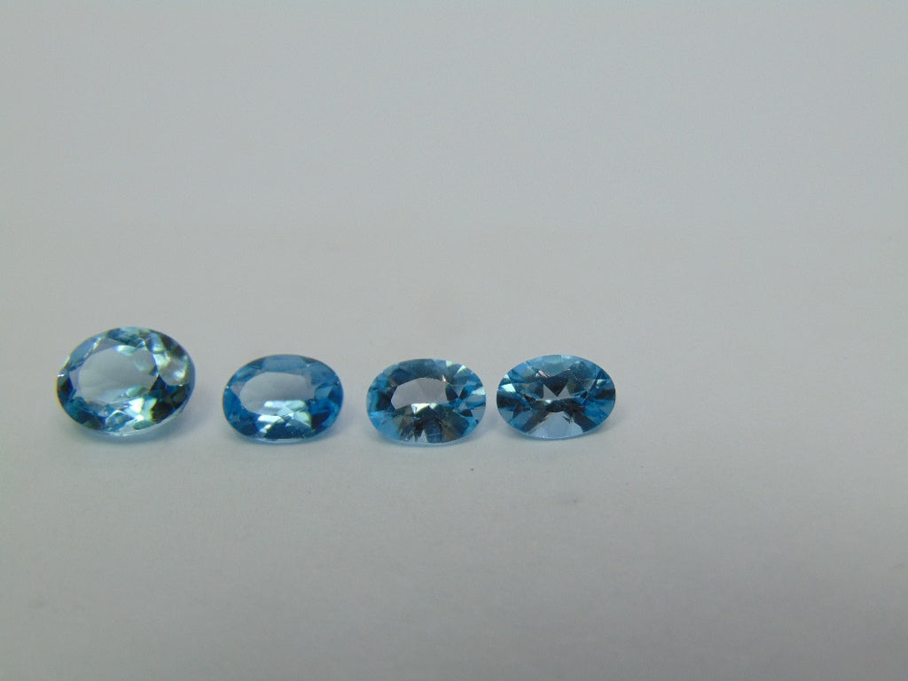 4.80ct Topaz 9x7mm 7x5mm