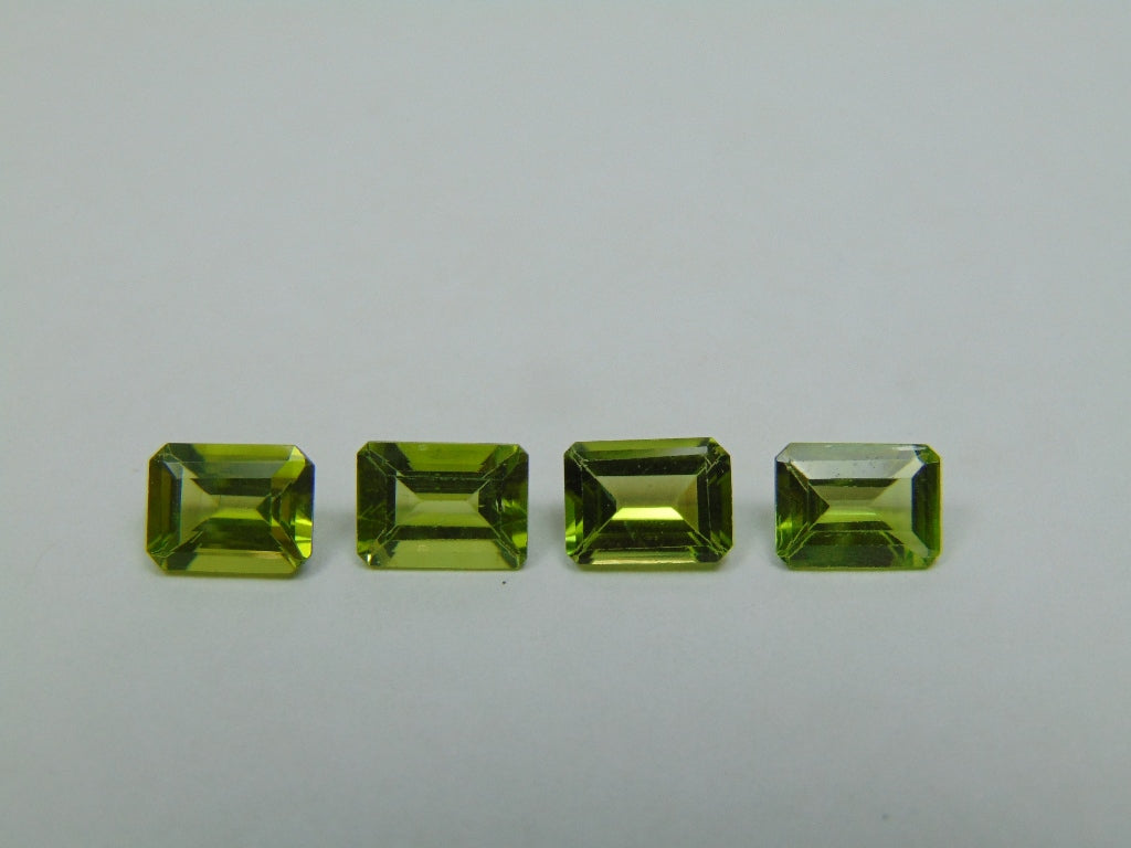 5.60ct Peridot Calibrated 8x6mm