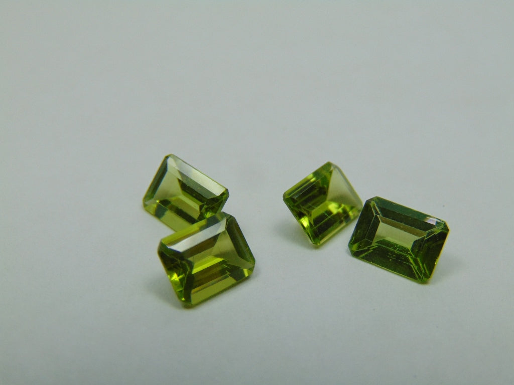 5.60ct Peridot Calibrated 8x6mm