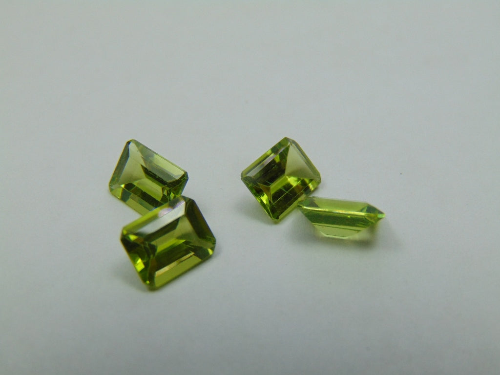 5.60ct Peridot Calibrated 8x6mm