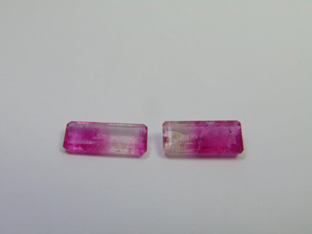 7.15ct Tourmaline Bicolor 15x6mm