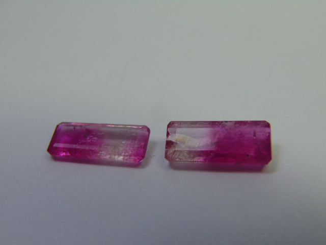 7.15ct Tourmaline Bicolor 15x6mm