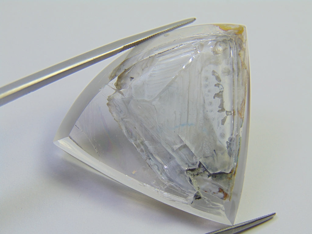 82.90ct Quartz Inclusion 42x38mm