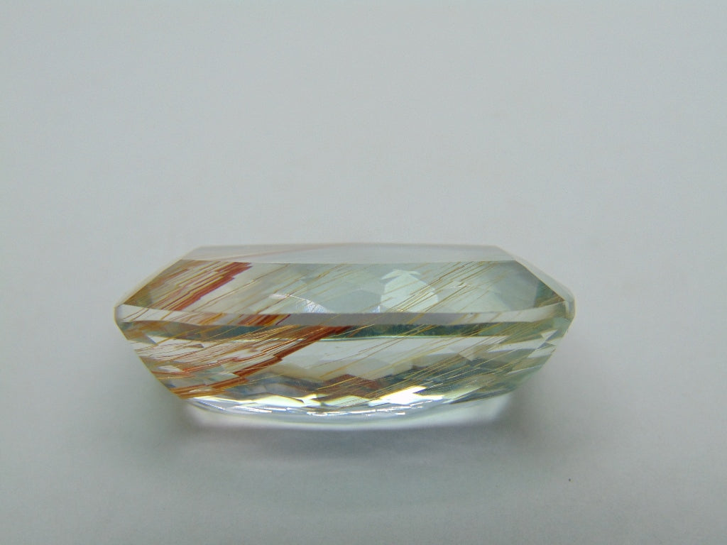 97.15ct Topaz Natural With Rutile 34x21mm